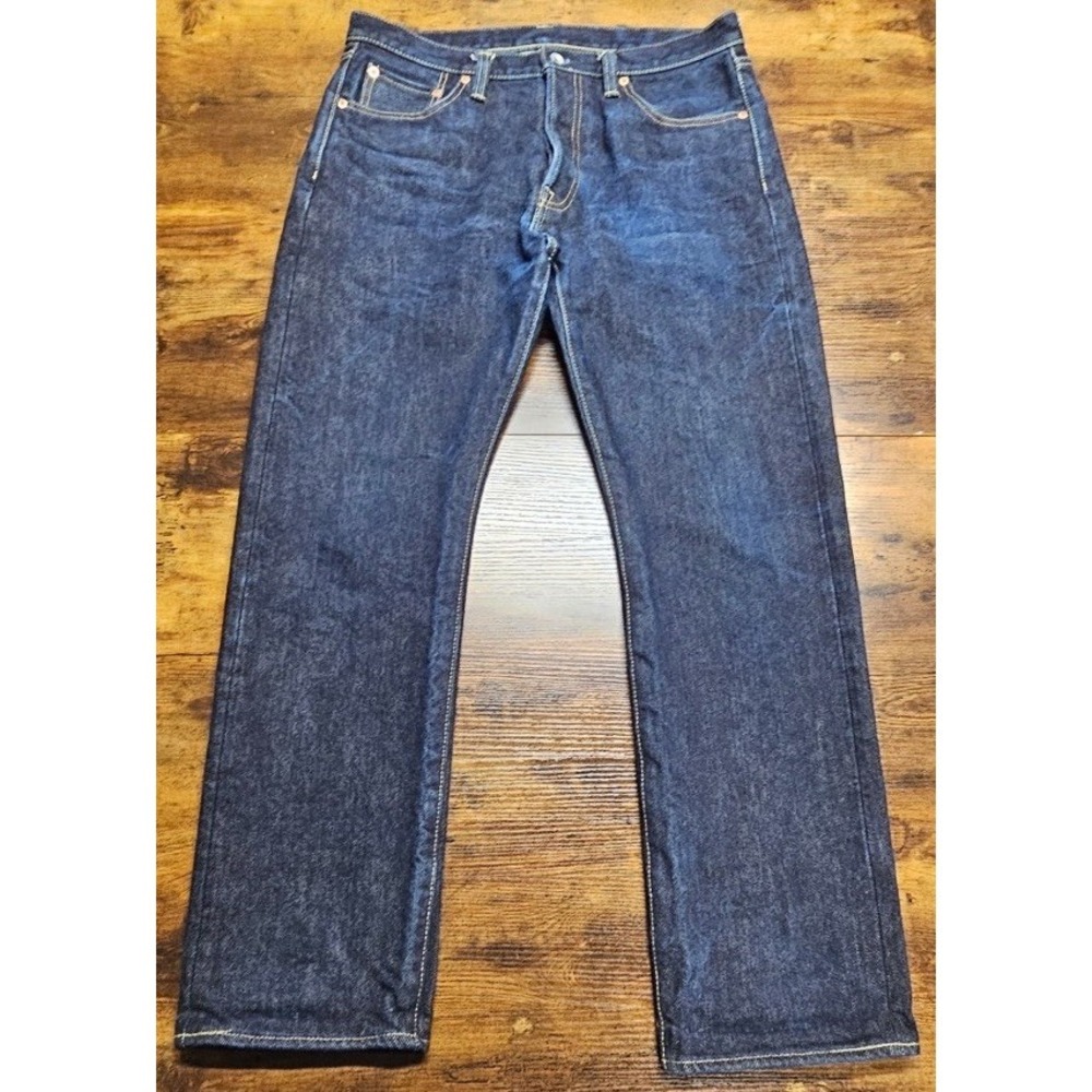Iron Heart Dark Wash Selvedge Japanese Denim Jeans IH-888S Size 36x32